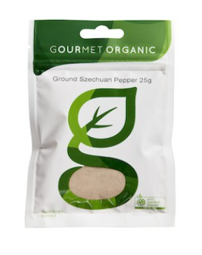 Organic Ground Szechuan Pepper - Gourmet Organic Herbs