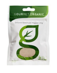 Organic Ground Szechuan Pepper - Gourmet Organic Herbs