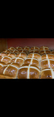 Dorrigo Woodfired Bakery Hot Cross Buns- Blueberry